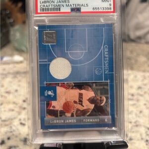 LeBron James Craftsmen Materials Card